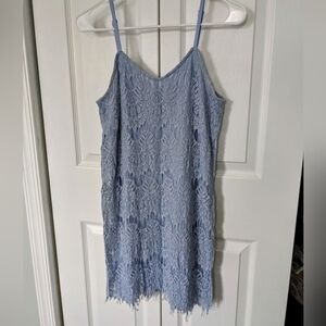 Blue Lace Dress